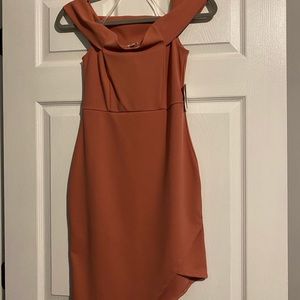 Charolette Russe off the shoulder dress